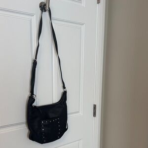 Nine West Black Crossbody Bag with Stud Details